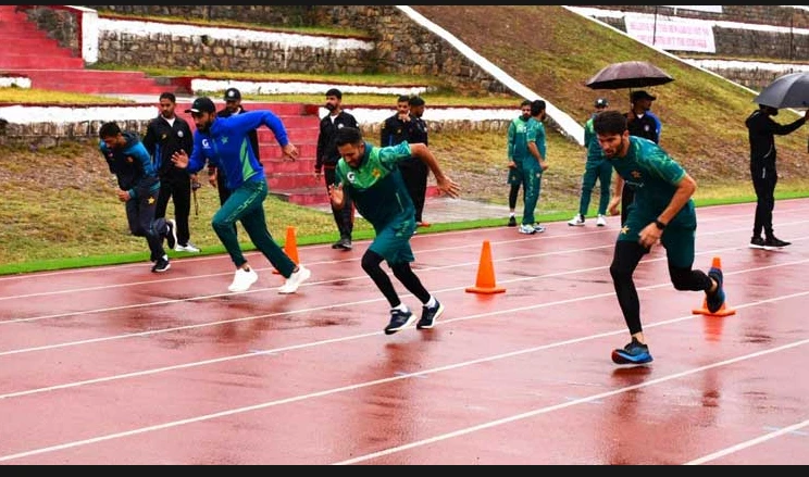 Physical training of National Cricket Team continues at Kakul