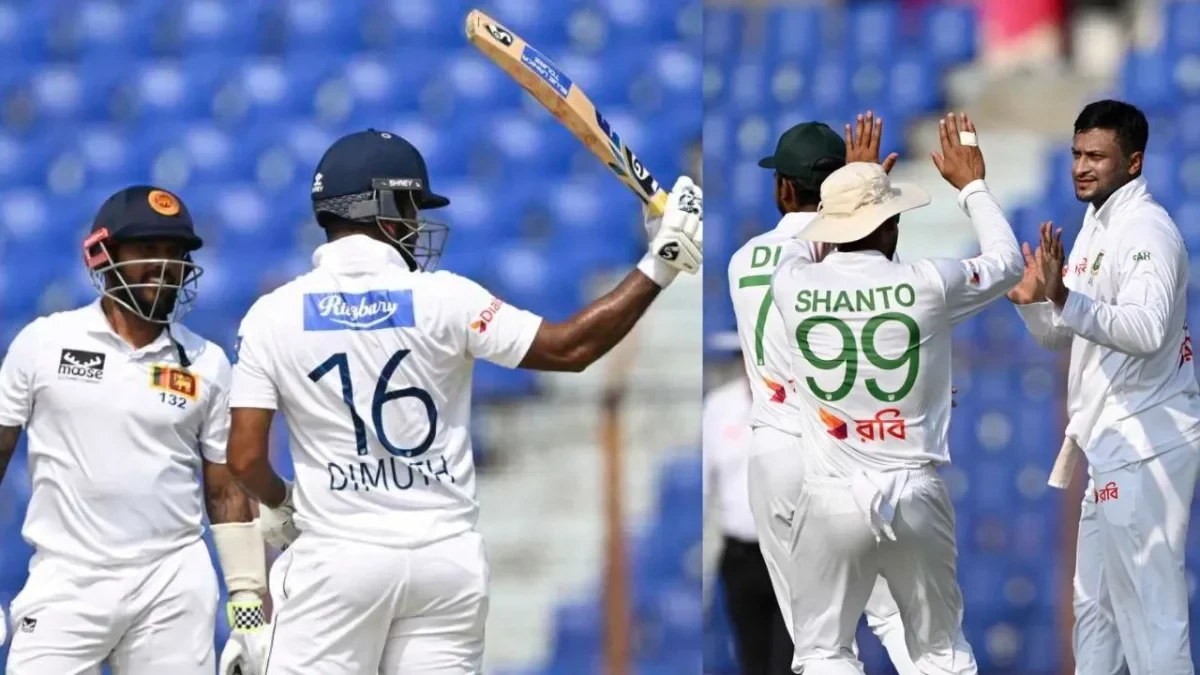 Top-order blitz puts Sri Lanka 314-4 in Bangladesh Test