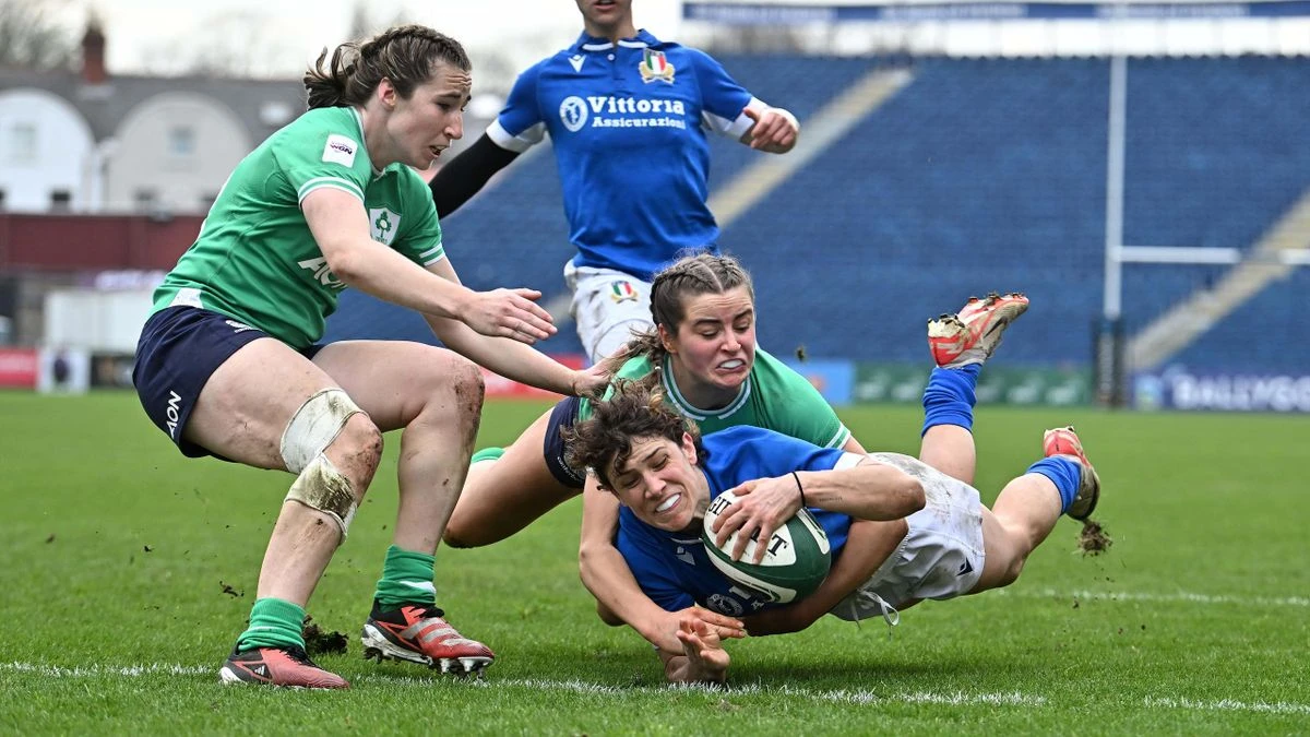 Vecchini inspires Italy's win over Ireland in Women's Six Nations