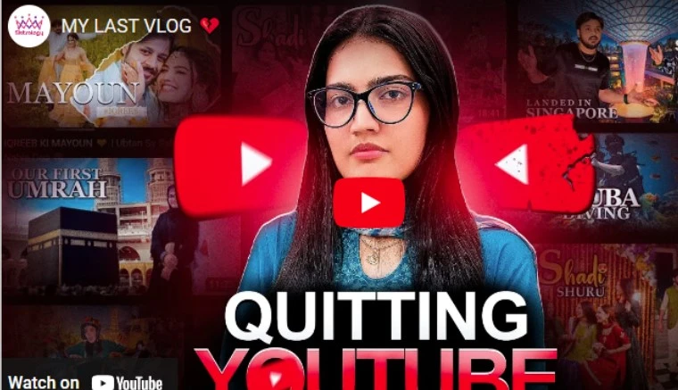 Is Iqra Kanwal saying goodbye to YouTube forever?