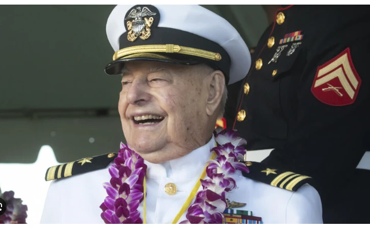 Last survivor of Pearl Harbor battleship sinking dies