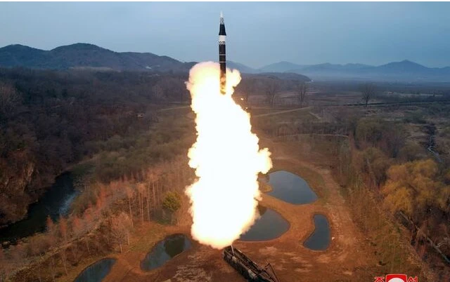 North Korea says it test-fired new solid-fuel hypersonic missile