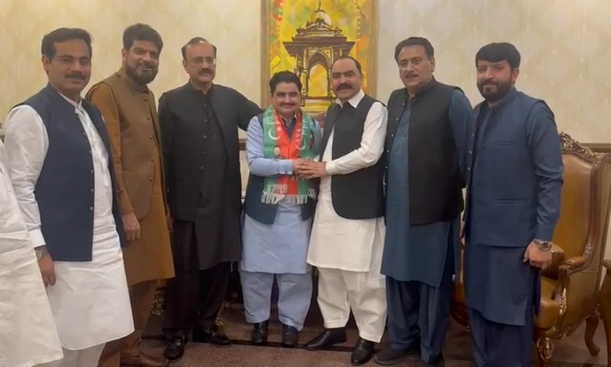 Former PML-N leader Chaudhry Ali Adnan joins PTI