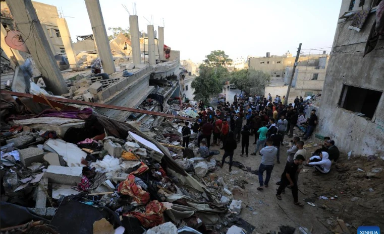 Gaza death toll climbs to 33,091