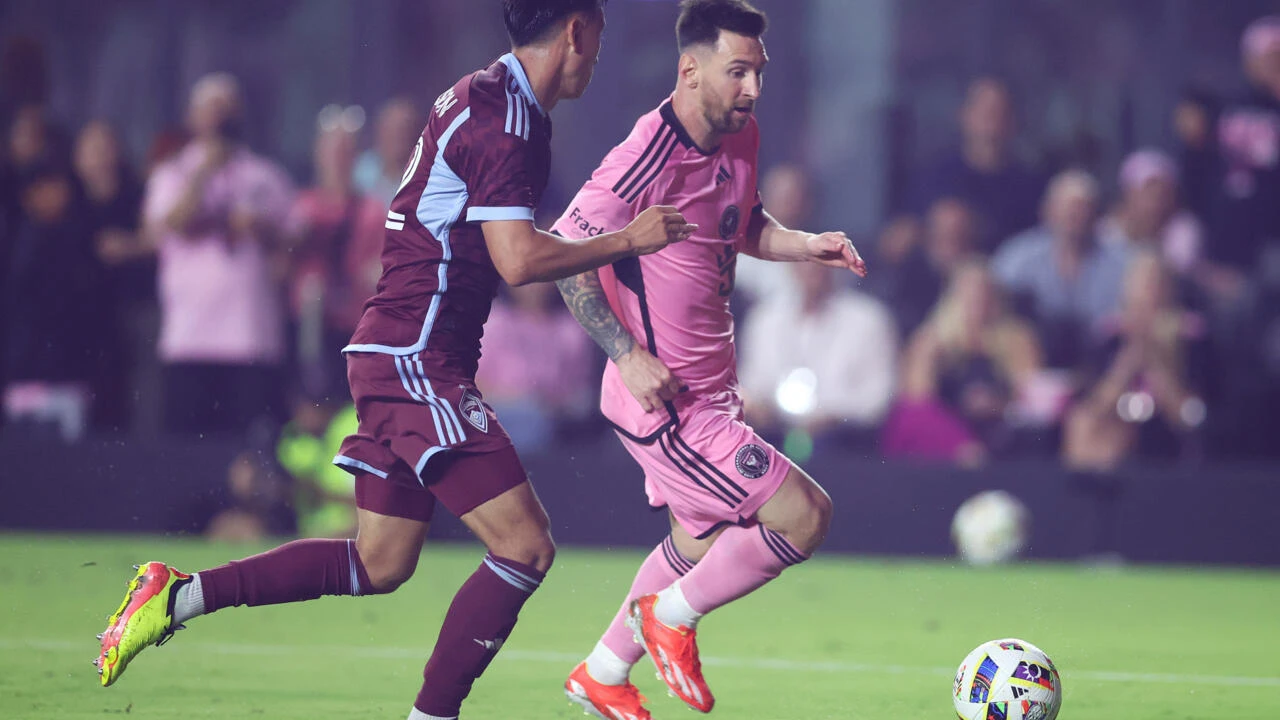 Sub Messi scores but Miami held by Colorado