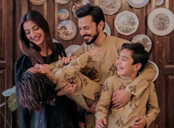 Bilal Qureshi and his family illuminate Eid celebrations with their infectious smiles