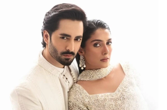 Ayeza Khan and Danish Taimoor again casuse a sensation Eid outfits