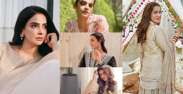 Pakistani celebrities wow fans with their stunning Eid outfits