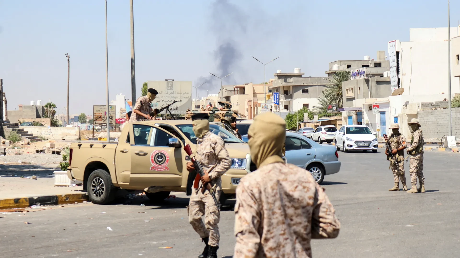 Libyan armed groups clash in capital Tripoli: media