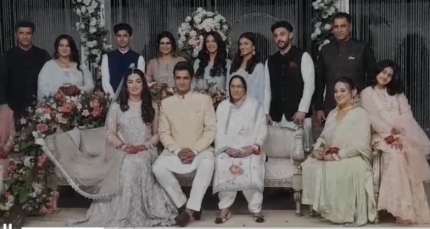 Star woman cricketer Aliya Riaz ties the knot with Ali Younis in intimate Nikkah Ceremony