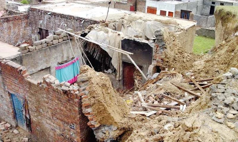 Four kids died in Matiari house wall collapse