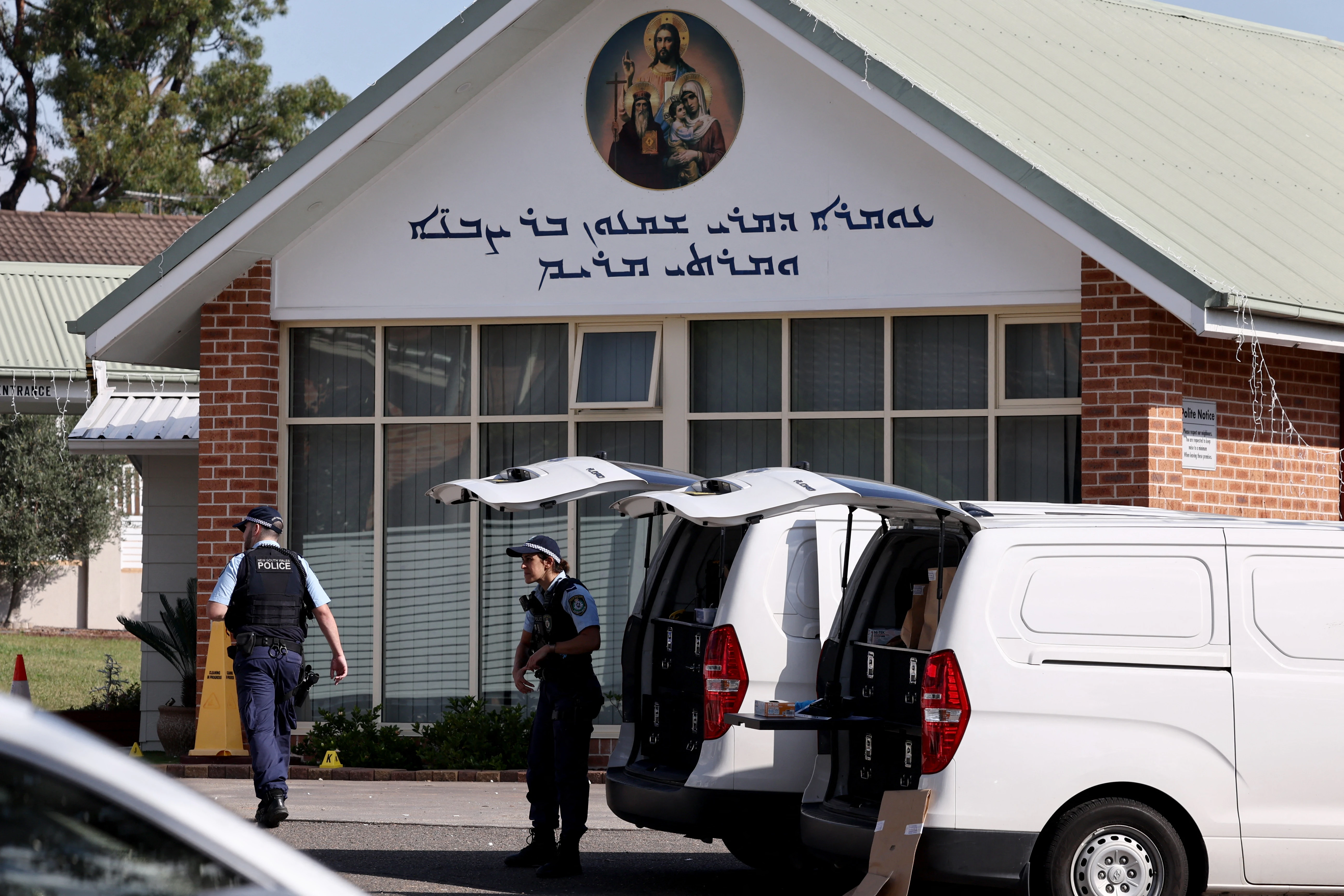 Police defend saying Sydney church stabbing was 'terrorism'