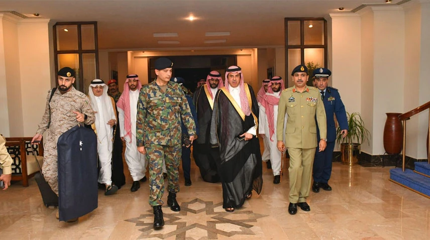 Saudi Assistant Minister of Defence arrives in Islamabad