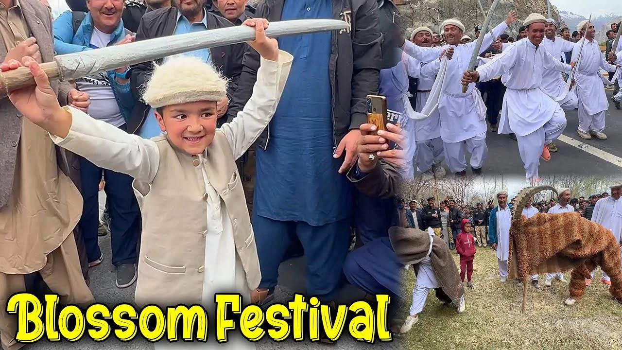 Vlogger Shiraz promotes Blossom Festival in his village