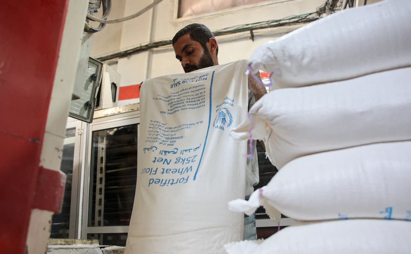 Israel army says WFP food aid from Ashdod port enters Gaza