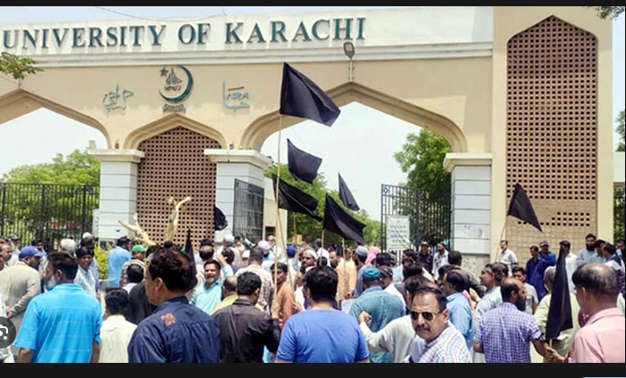 University of Karachi teachers call for classes boycott over dues non-payment