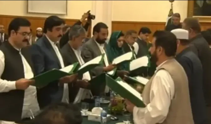 14-member Balochistan cabinet takes oath at last