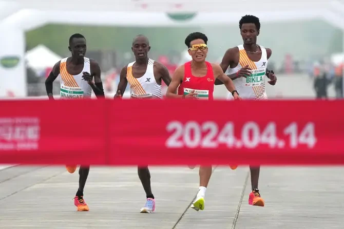 Beijing half marathon runners stripped of medals after controversial finish