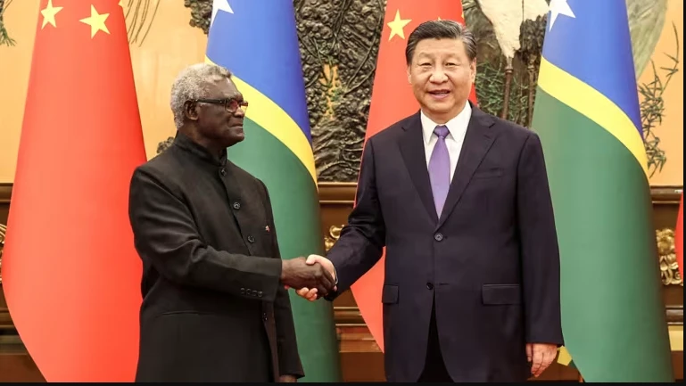 Pro-China PM retains his seat in Solomon Islands election