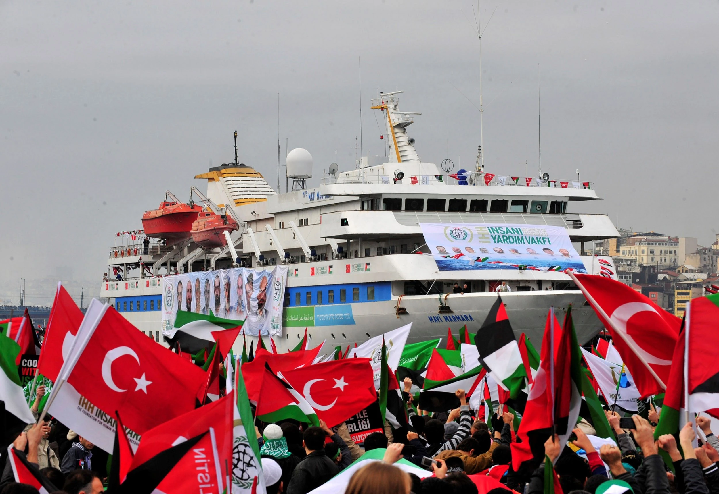 Turkey's Freedom Flotilla ready to set sail for Gaza