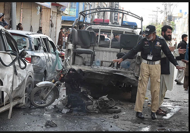 Bomb targets cops on election duty in Bajaur