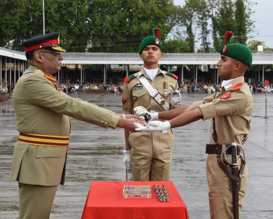 Passing-out parade of cadets held at Military Academy in Kakul