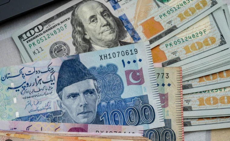 Pakistani rupee up marginally against US dollar in interbank