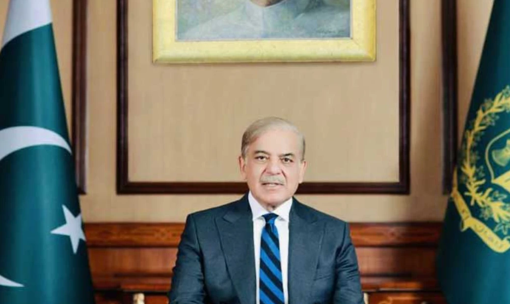 PM Shehbaz greets newly-elected members  