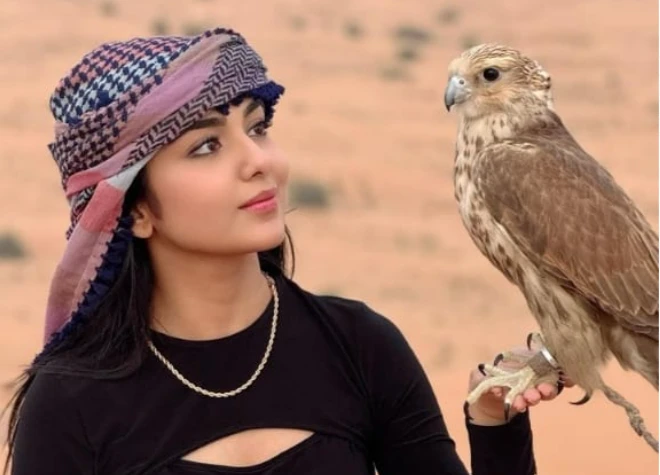 Tuba Anwar channels Arabian charm at Safari Desert