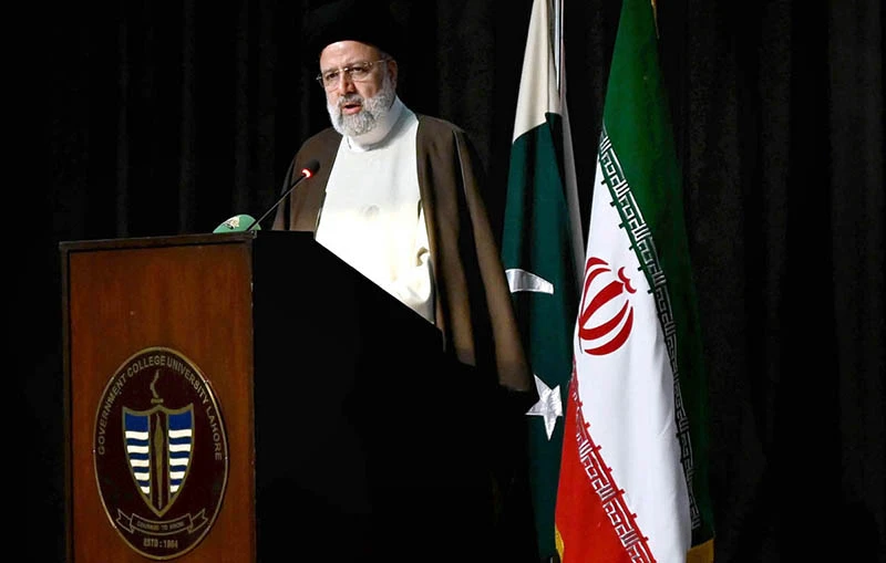 During GCU visit, Raisi urges Pakistan and Iran to develop modern centres of knowledge and skills 