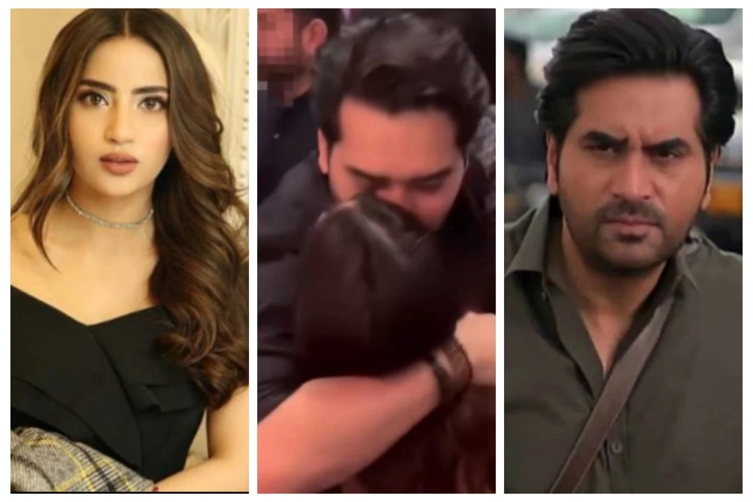 Humayun Saeed and Saboor Aly under fire for close interaction in public