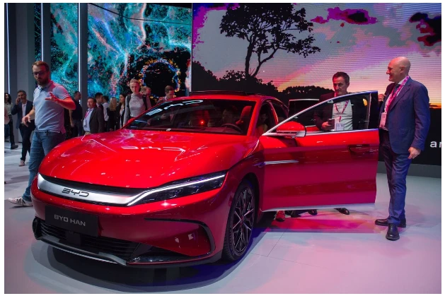 Car giants vie for EV crown at Beijing's Auto China show