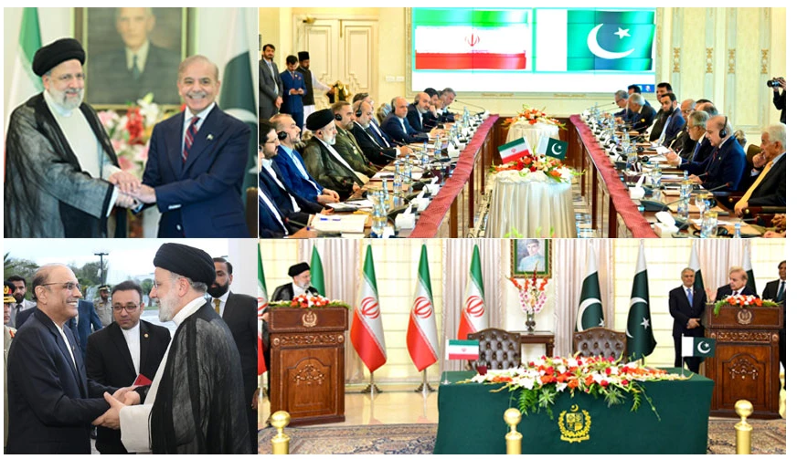 Pakistan-Iran joint statement calls for expanding trade ties