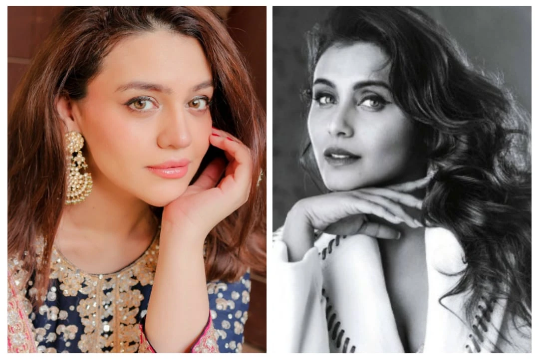 Zara Noor Abbas inspired by Rani Mukerji