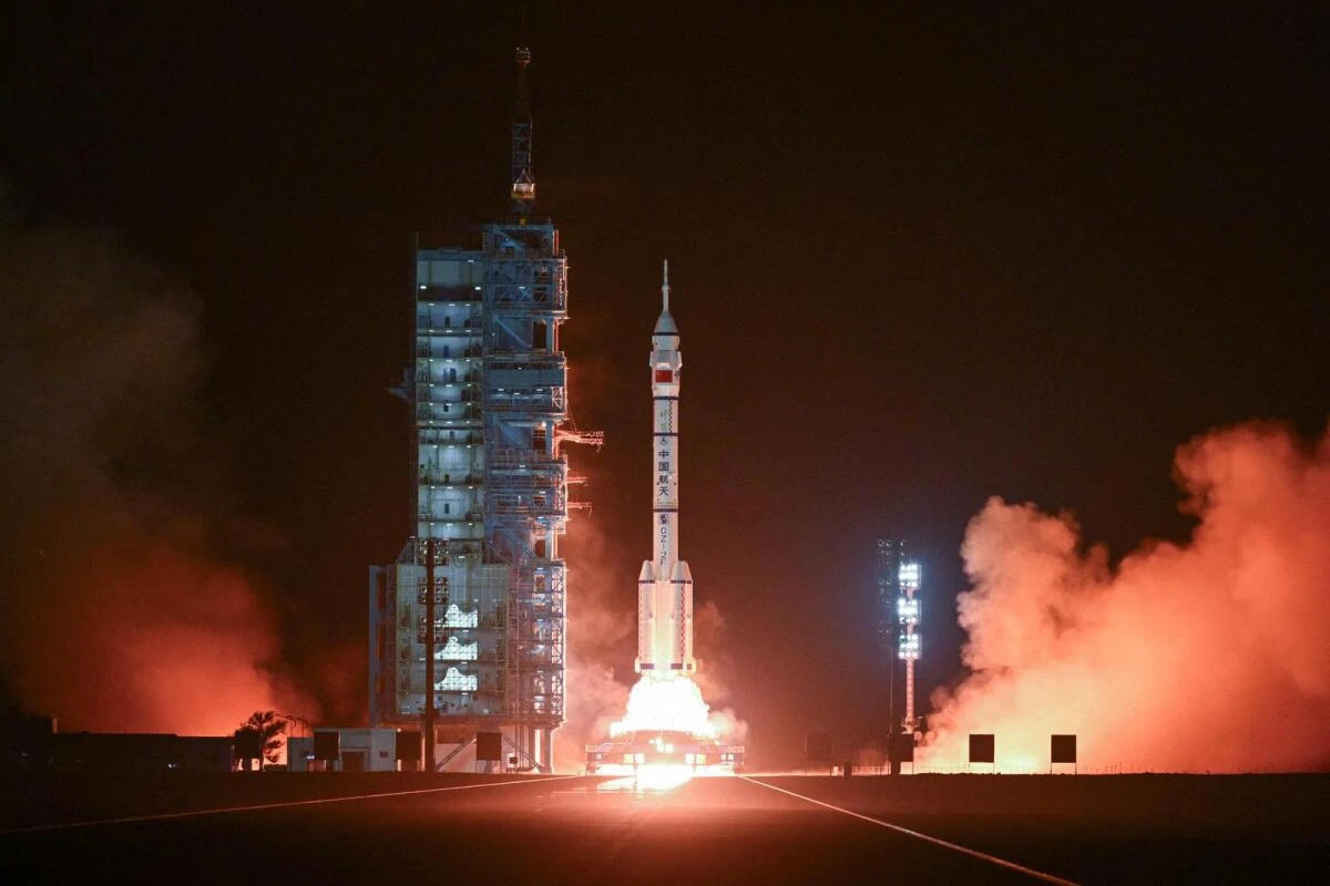 China's Shenzhou-18 mission takes off bound for space station