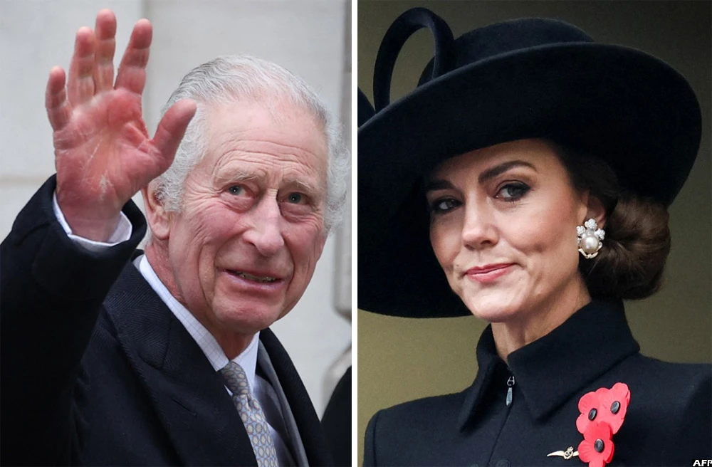 Charles and Catherine's cancer diagnoses: key dates