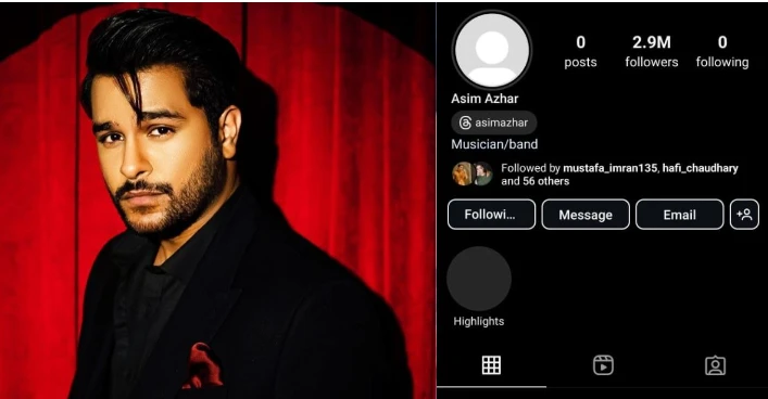 Asim Azhar discloses reason for deleting all posts from Instagram