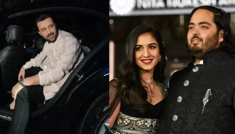 'Atif Aslam performed at Ambani’s wedding festivity in London'