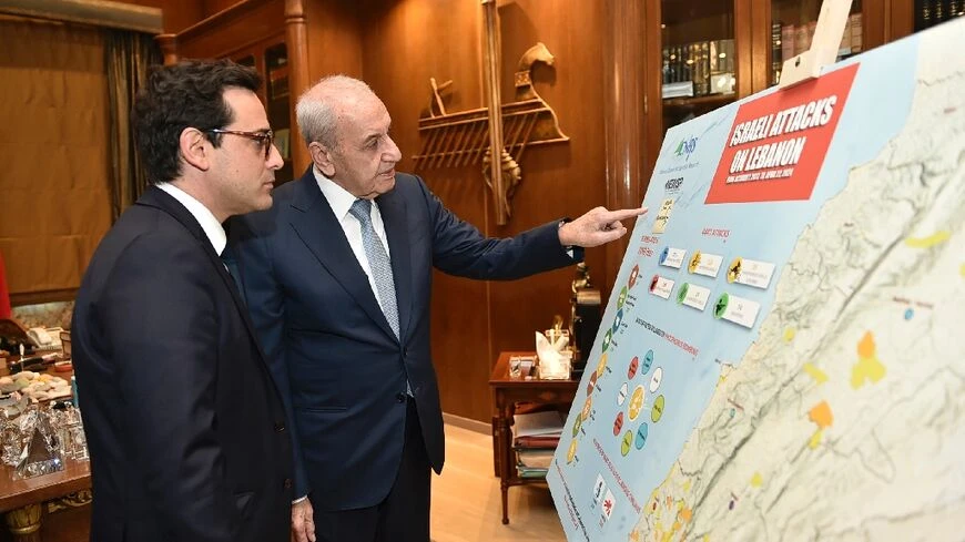 In Lebanon, top French diplomat seeks Israel-Hezbollah de-escalation