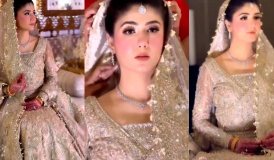 ASP Shehrbano beams like fairy in walima look