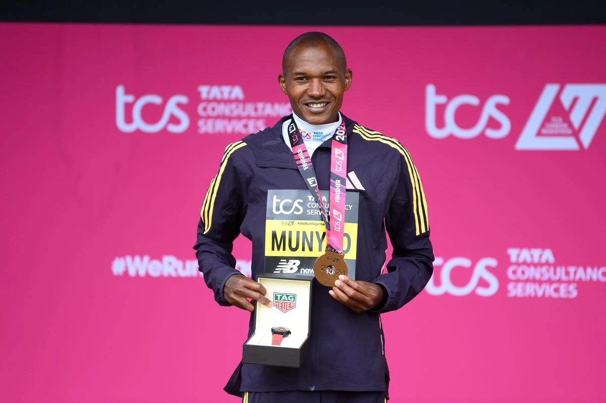 London Marathon winner Munyao in Kenya team for Paris Olympics