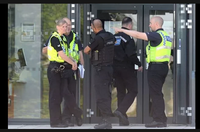 Three injured in apparent stabbing at UK school