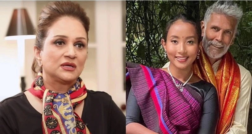 Bushra Ansari sheds light on societal hypocrisy through Milind-Ankita's age gap video