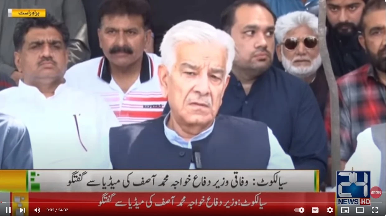 Khawaja Asif taunts PTI for ‘begging’ establishment for talks