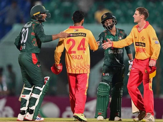 Bangladesh cruise to six-wicket win over Zimbabwe