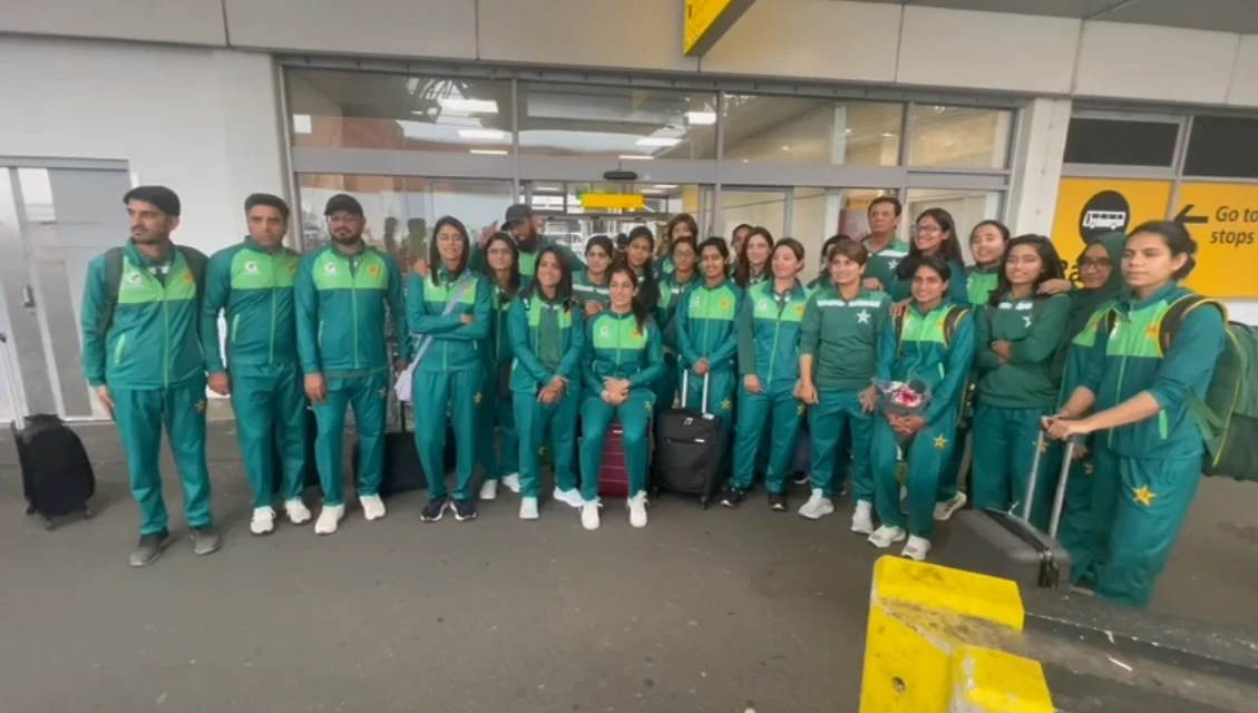 Pakistan women’s squad reaches London for T20, ODI series against England