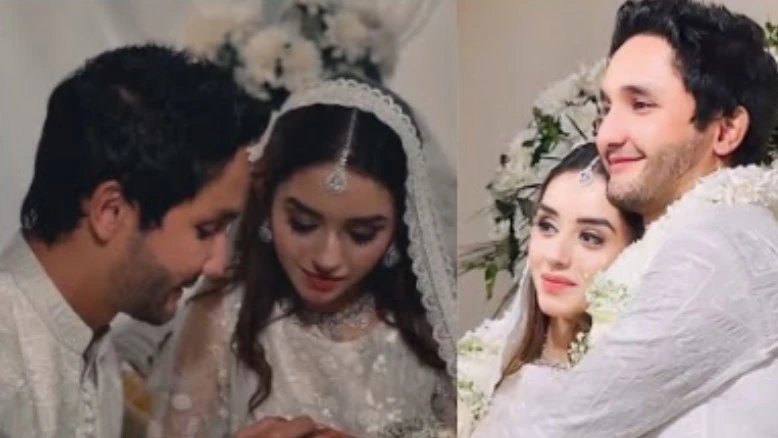 Zuhab Khan and Wania Nadeem's love story culminates in heartfelt Nikah ceremony