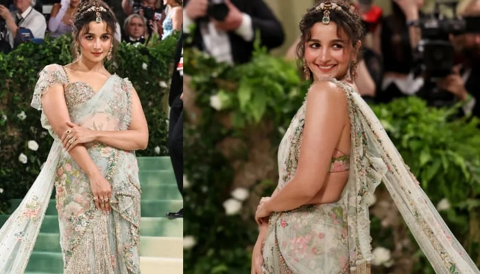 Alia Bhatt's show-stopping traditional look steals spotlight at Met Gala 2024