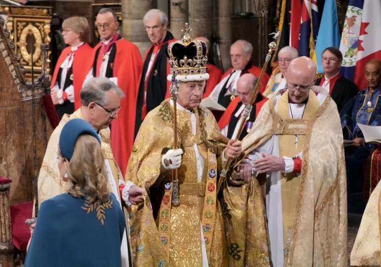 Britain's King Charles III marks first anniversary of coronation