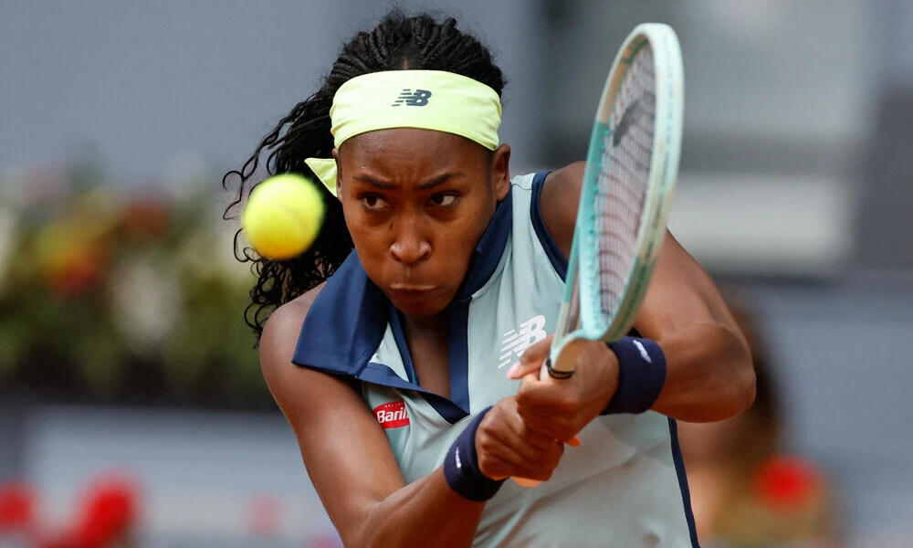 Gauff on the alert to shape up her serve in Rome